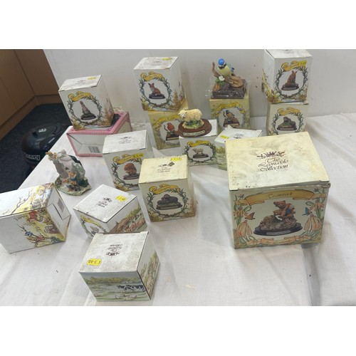 167 - Selection of leonardo collection ornaments some boxed