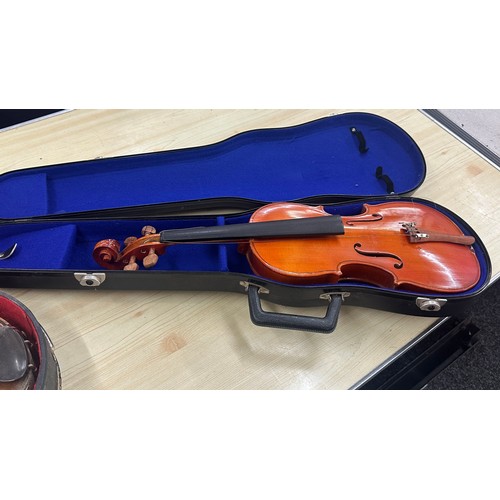 239 - 2 Vintage cased violins