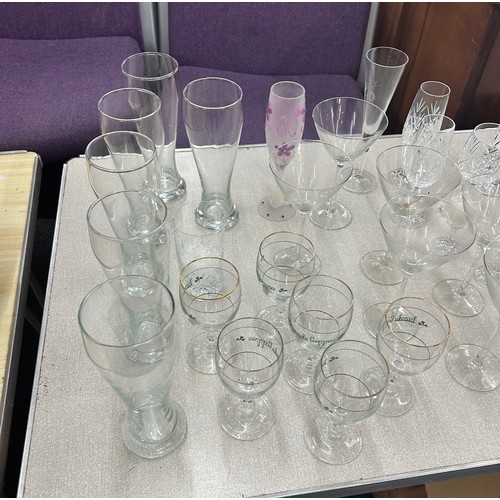 228 - Large selection of glassware