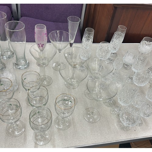 228 - Large selection of glassware