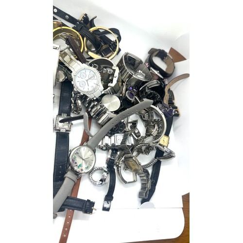 520 - Large selection of assorted ladies wristwatches includes quartz etc, untested