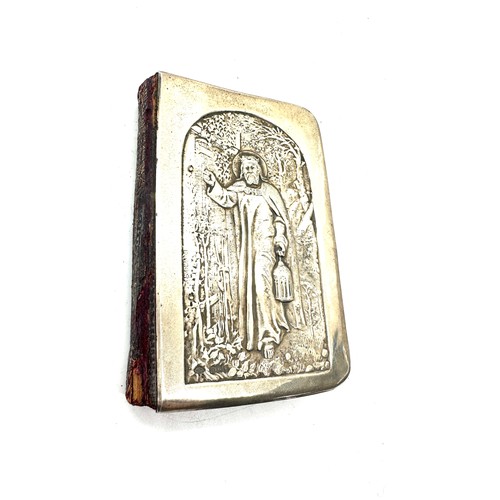 421 - Vintage silver fronted the book of common prayer book, hallmarked