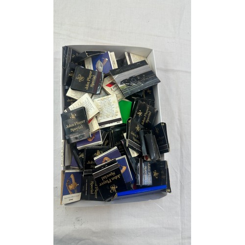 94B - Large selection of vintage John player matches etc