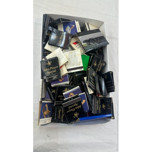 94B - Large selection of vintage John player matches etc