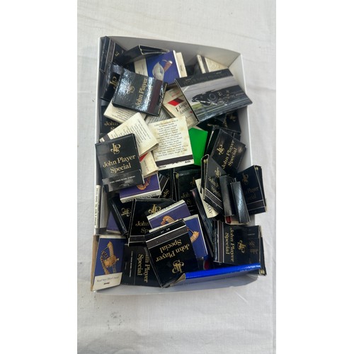 94B - Large selection of vintage John player matches etc