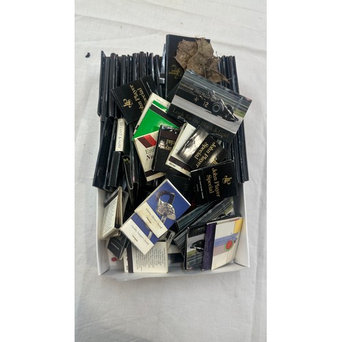 94 - Large selection of vintage John player matches etc