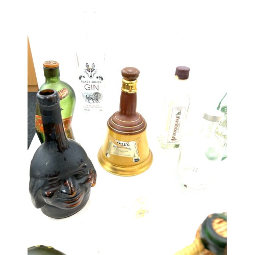 215 - Large selection of empty display bottles