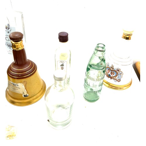 215 - Large selection of empty display bottles