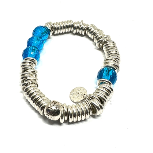 251 - Sterling Silver Links of London Commemorative Sweetie Bracelet - Olympic 2012 weight 48g