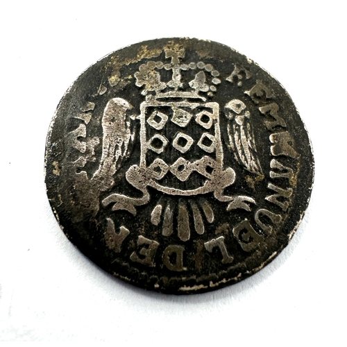 391 - Maltese Silver 2 Tari coin Emmanuel de Rohan 1779