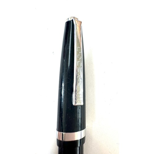 436 - Black Conway Stewart pen 66 and pencil boxed