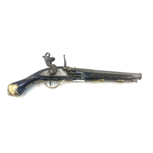 287 - Reproduction Brander and Potts display only Flintlock pistol London