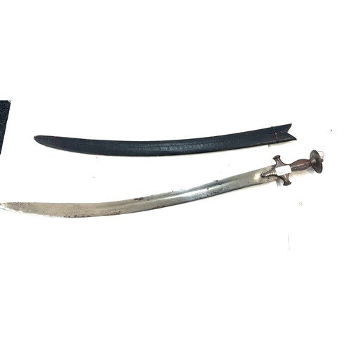 276 - Indu/ Persian Tulwar sword and scabbard