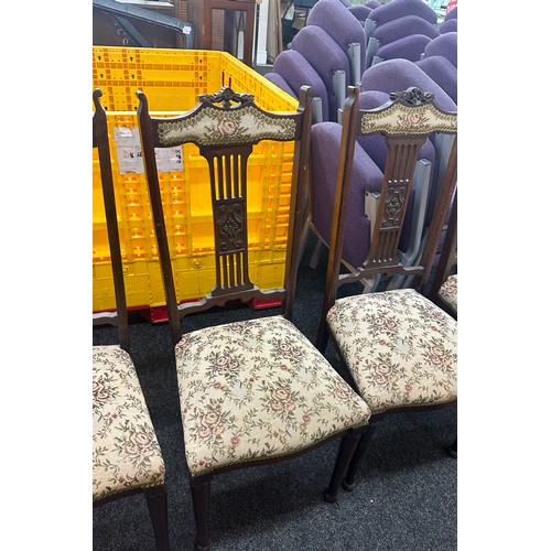 266 - Set of 4 dining chairs