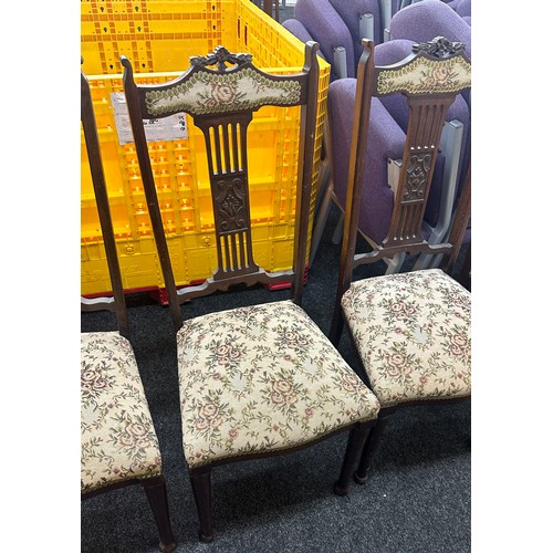 266 - Set of 4 dining chairs