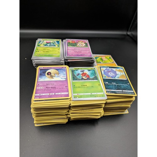 63 - Large selection of Pokemon cards 2022-2023 common cards