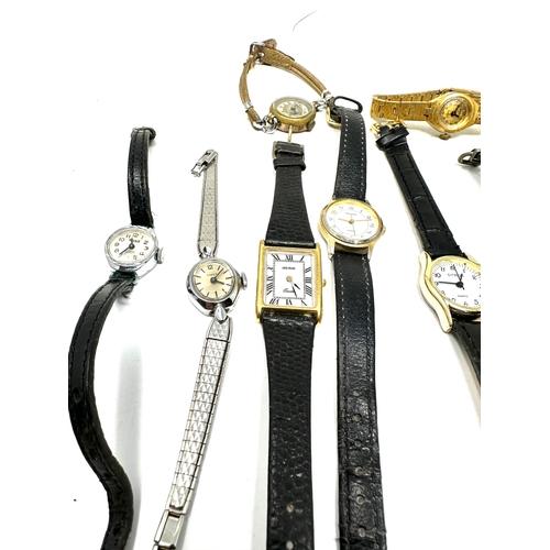 334 - selection of vintage ladies wristwatches inc quartz & manual wind sekonda lorus accurist verity puls... 