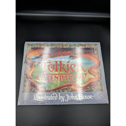 106 - Sealed Tolkien calendars (1997, 1999, 2001) with Alan Lee and John Howe illustrations. Elevate your ... 