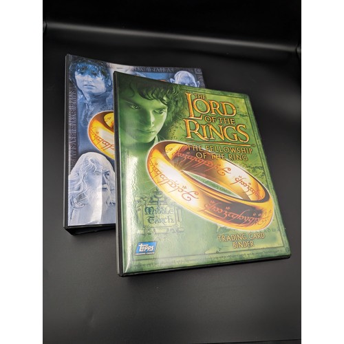 120 - Topps Lord of the Rings collector cards in good condition, housed in the original binder. A comprehe... 