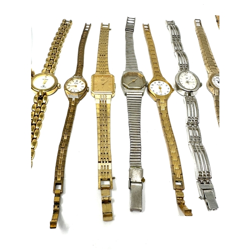 340 - selection of vintage ladies wristwatches inc quartz & manual wind sekonda prexa le paix sekonda limi... 