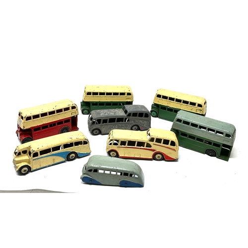 388 - Selection of vintage dinky vehicles play worn condition