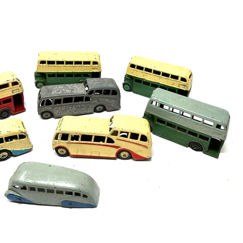 388 - Selection of vintage dinky vehicles play worn condition