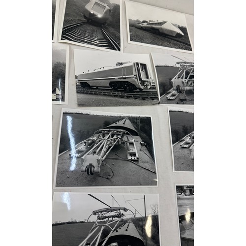 23 - Selection of early British rail photos of HST trains unpublished