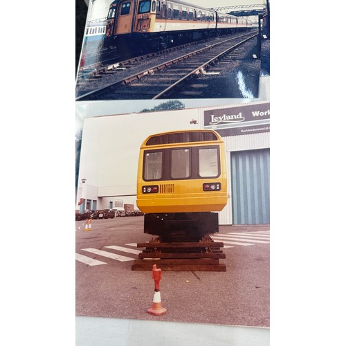 496A - Vintage photos selection of diesel and other loco's/ coaches