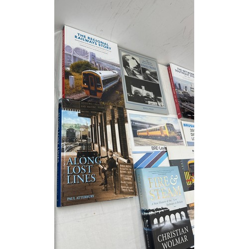 75 - Selection of Railway train books