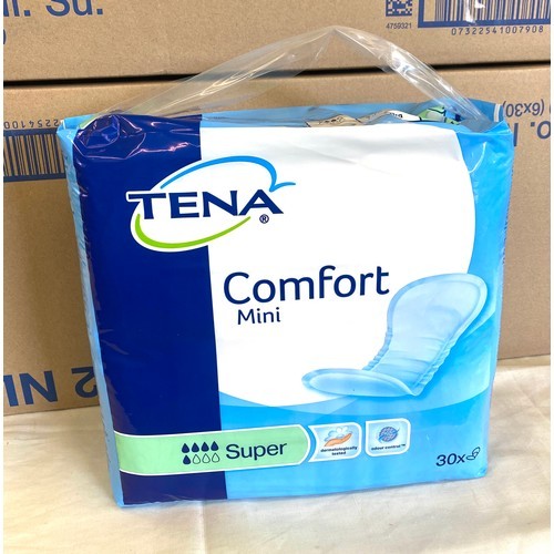 199 - 2 Boxes of 180 Tena Comfort mini pads (180 in each box 6 x 30)