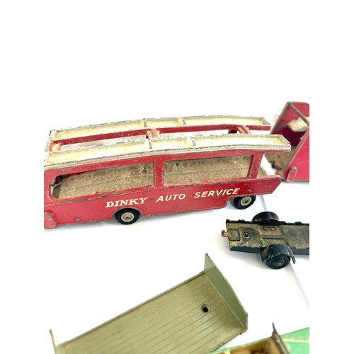 119 - Selection of vintage Dinky, Meccano diecast vehicles, played with condition, to include Dinky Supert... 