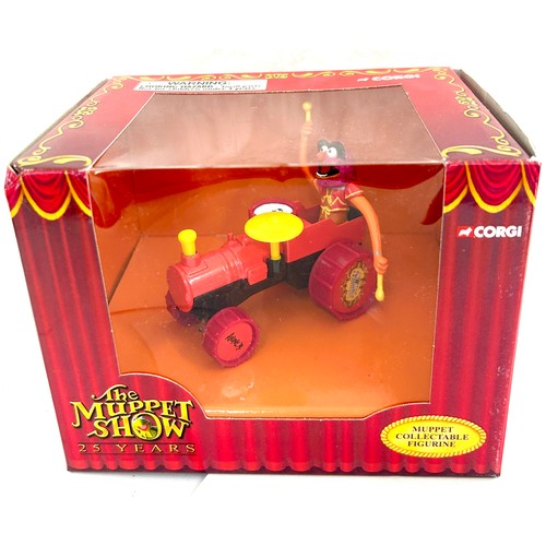 29 - Selection 4 boxed Corgi The Muppet show collection 25 years to include Animals car, Fozzie Bears car... 