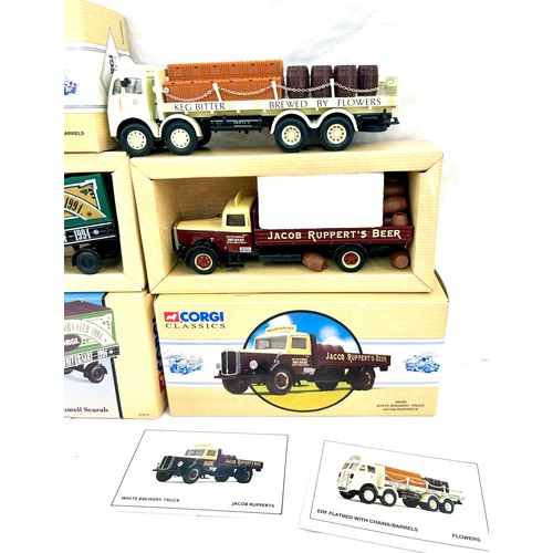 84 - Boxed Corgi Classic collector trucks to include 10th Anniversary Corgi Collector Club 1984-1994 9791... 