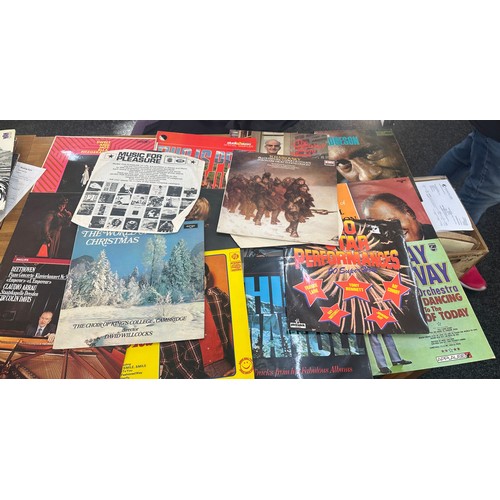 151 - Large selection of assorted records includes Beethoven, Ella Fitzgerald etc