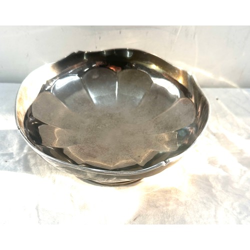 584 - Adie Bros Chester 1935 silver bowl weighs approx 350 grams