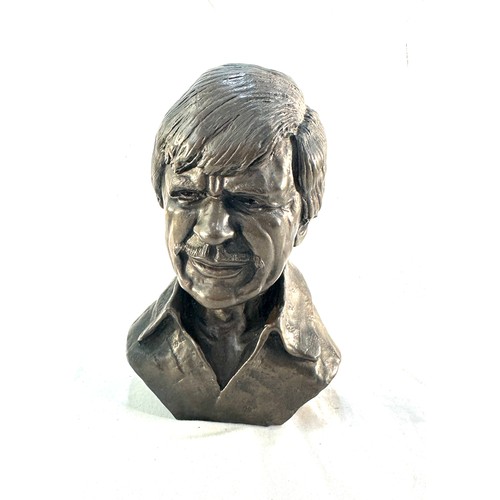 576 - Signed Keith Lee Charles Bronson sculpture 7 inches