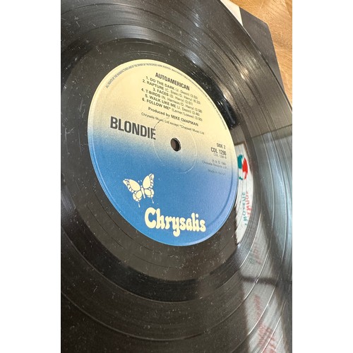 54 - Two Blondie records includes Parallel lines, Auto American etc