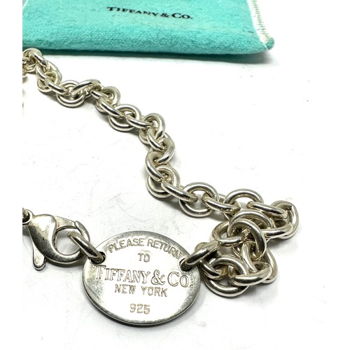 320 - A silver necklace by Tiffany and Co (54g)