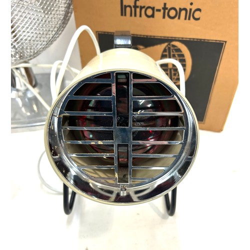 159 - Pifco infra-tonic heat lamp and a pifco fan, untested