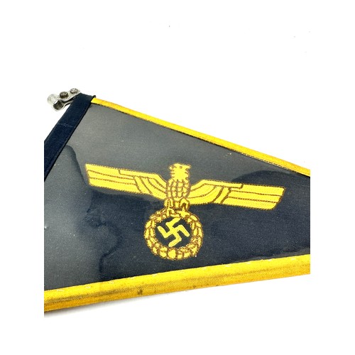 365 - WW2 Era German KriegsMarine Car Pennant