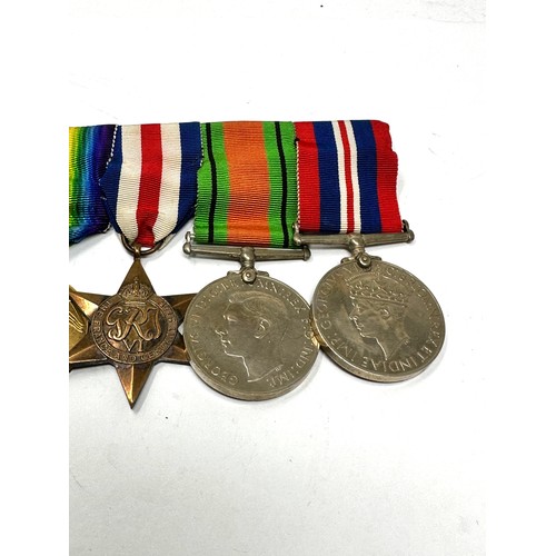 368 - WW.I - WW.2 Officers Mounted Medal Group. WW.1 Pair Named. Captain A.C. Roper