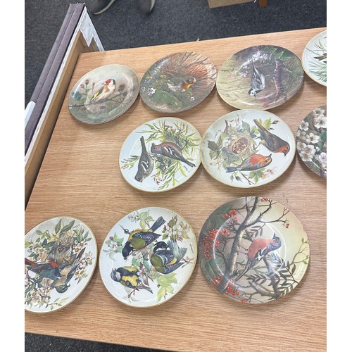 141A - Selection of Bird scene collectors plates