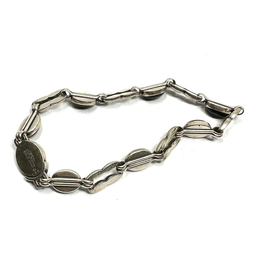 583 - A silver bracelet by N E From, Denmark (16g)