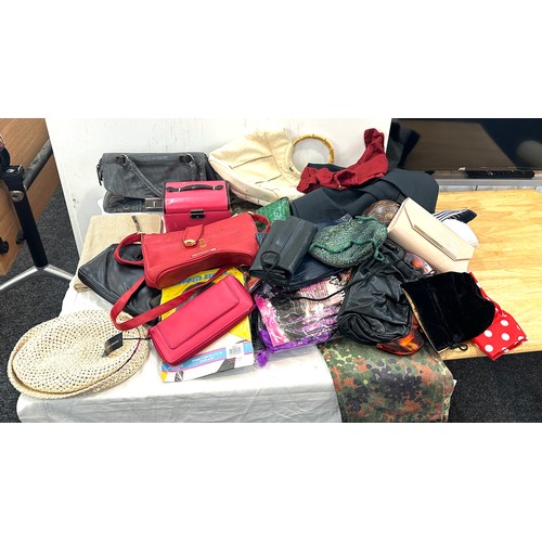 193 - Selection of miscellaneous items includes fancy dress, bags etc