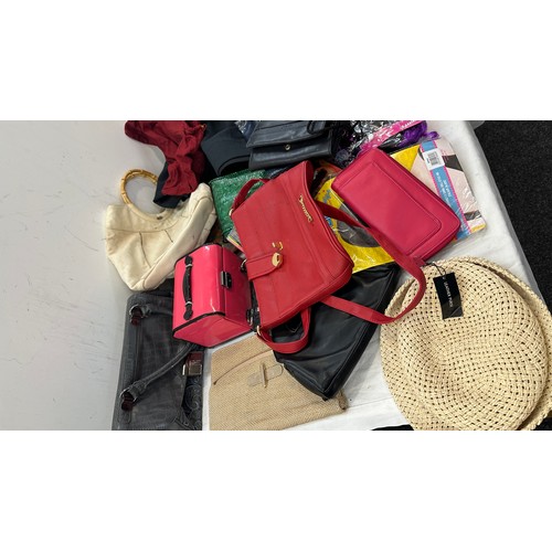 193 - Selection of miscellaneous items includes fancy dress, bags etc