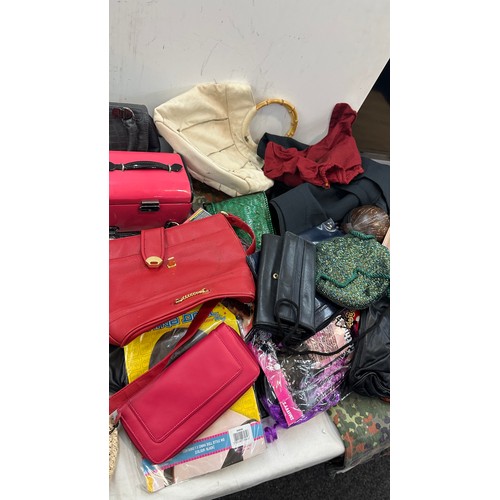 193 - Selection of miscellaneous items includes fancy dress, bags etc