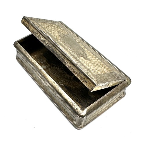 68 - .950 silver snuff box