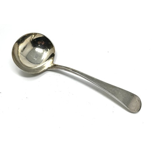 34 - georgian silver ladle spoon 58g