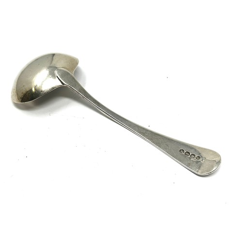 34 - georgian silver ladle spoon 58g