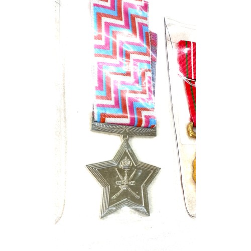 492 - Oman medals Army Long service 15th anniversary medal and 25th anniversary medal